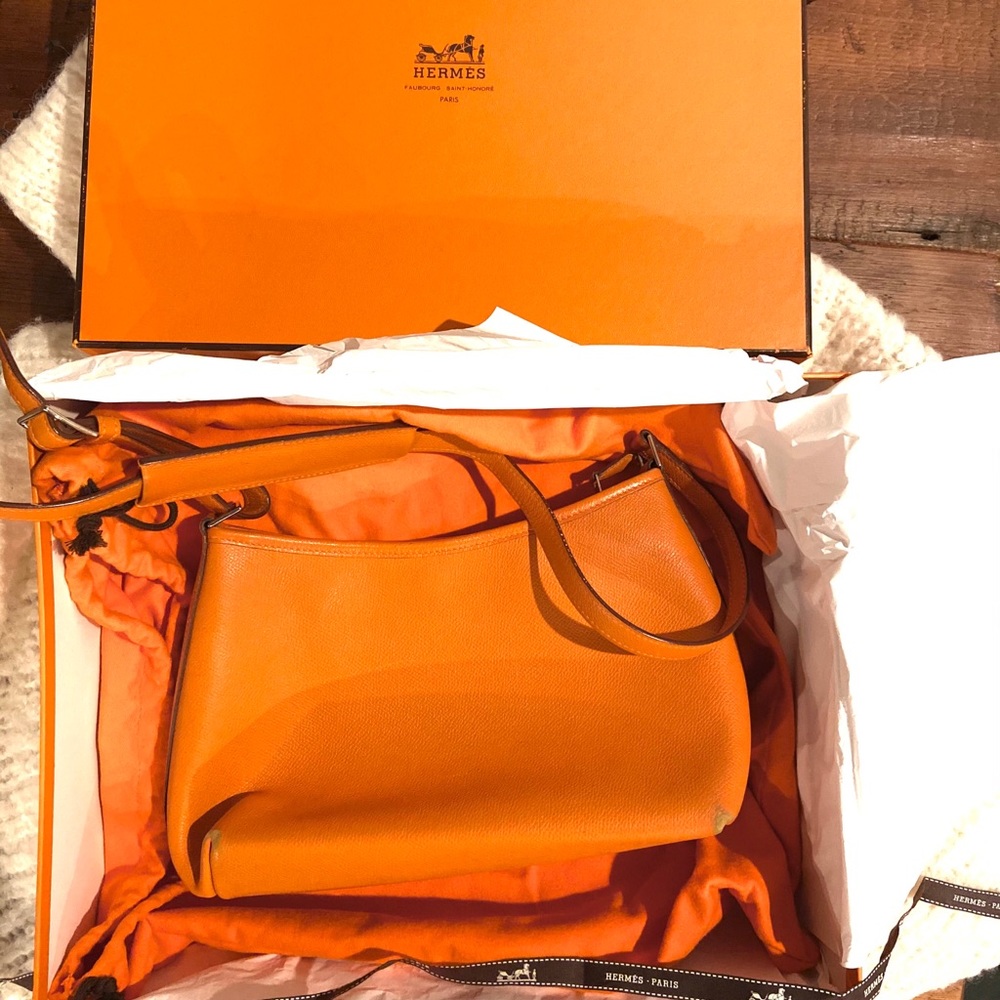 Hermes Crossbody Bag In Original Box Gem